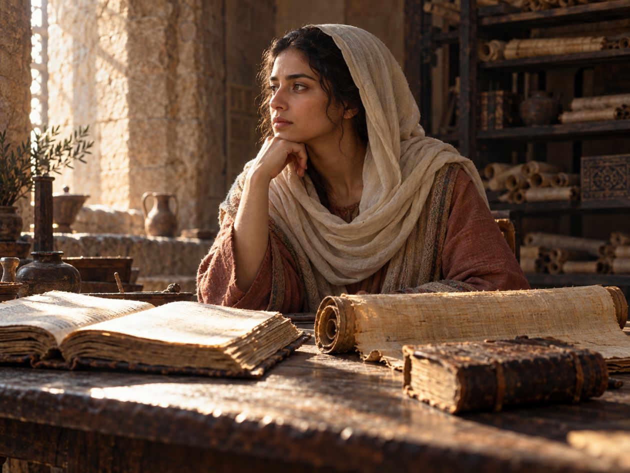 Maryam tra pergamene e papiri