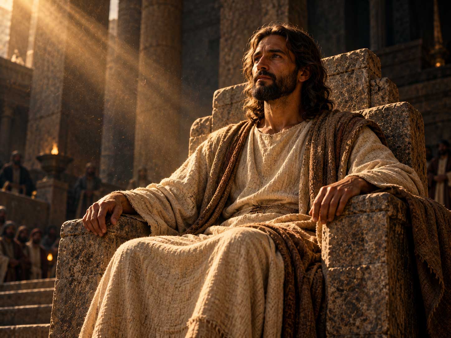 gesu-sul-trono-di-pietra